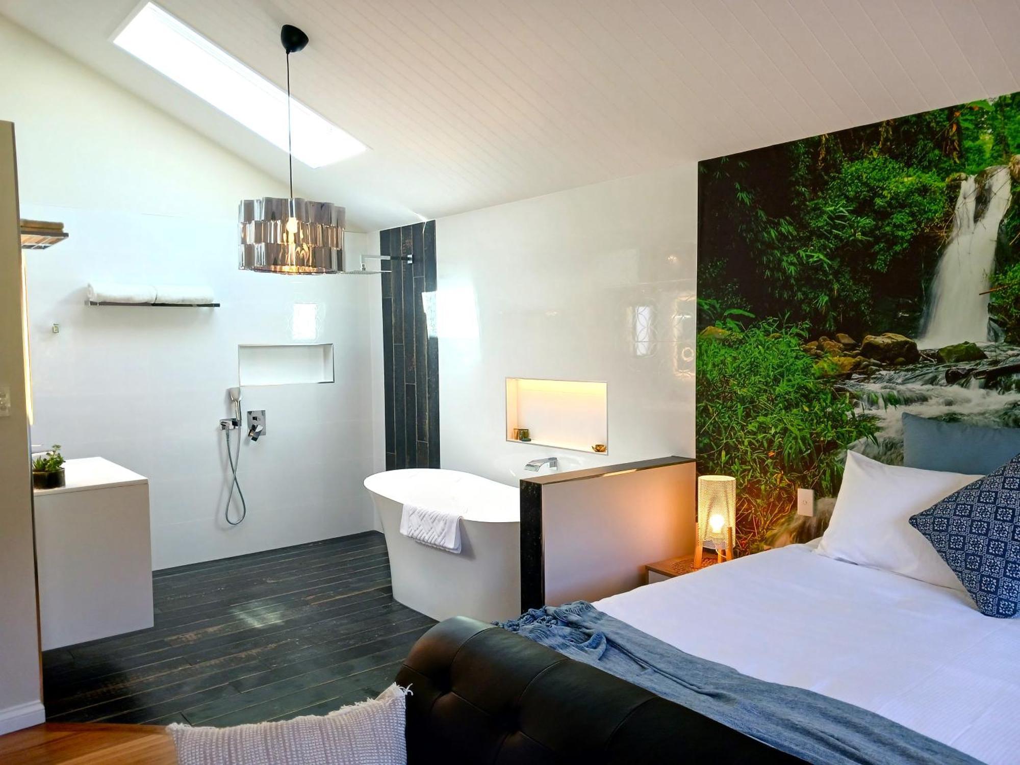 Hideaway Falls - Staggys Cottage Mapleton Bagian luar foto