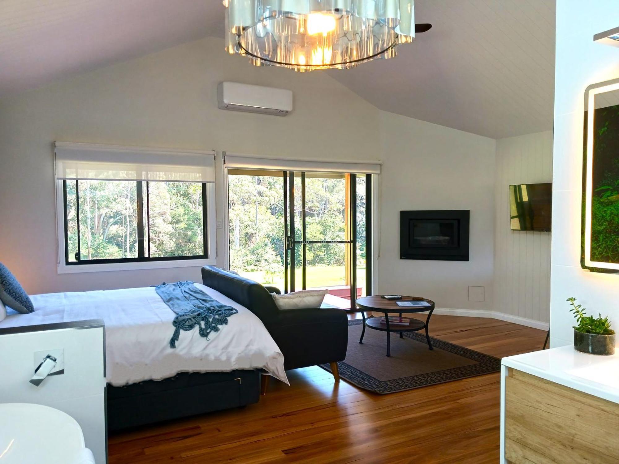 Hideaway Falls - Staggys Cottage Mapleton Bagian luar foto